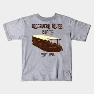 Discovery River Boats Kids T-Shirt